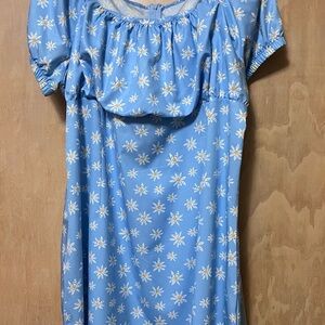 SHEIN curve 2x daisy dress